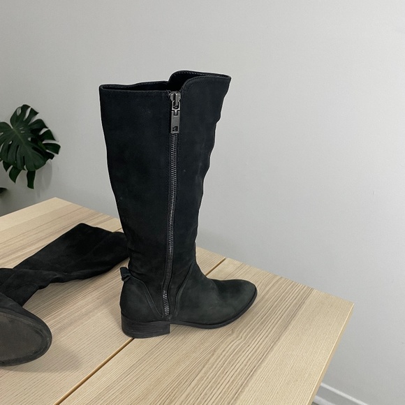 Tall Black Leather Boots - Aldo - Picture 3 of 8